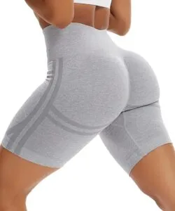 Women's Seamless Scrunch Butt Shorts Booty Butt