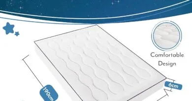 Premium Quilted Double Bed Mattress Topper – Cooling Comfort