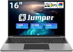 Conquer College & Beyond: Jumper's 16-inch Powerhouse Laptop - Your All-Day Ally!